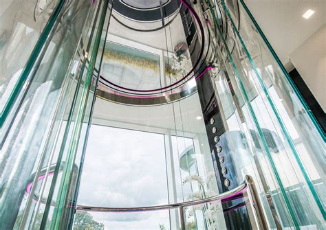 Edgecroft Circular Glass Lift Premier Lift Group