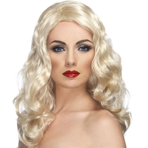 Smiffys Ladies Glamour Blonde Wig By Doodys Fancy Dress Bradford