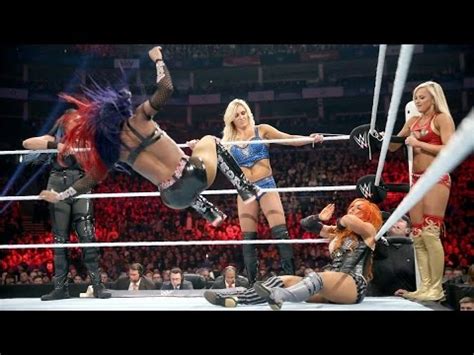 More action on wwe network : Natalya, Sasha Banks, Becky Lynch & Paige vs. Charlotte ...