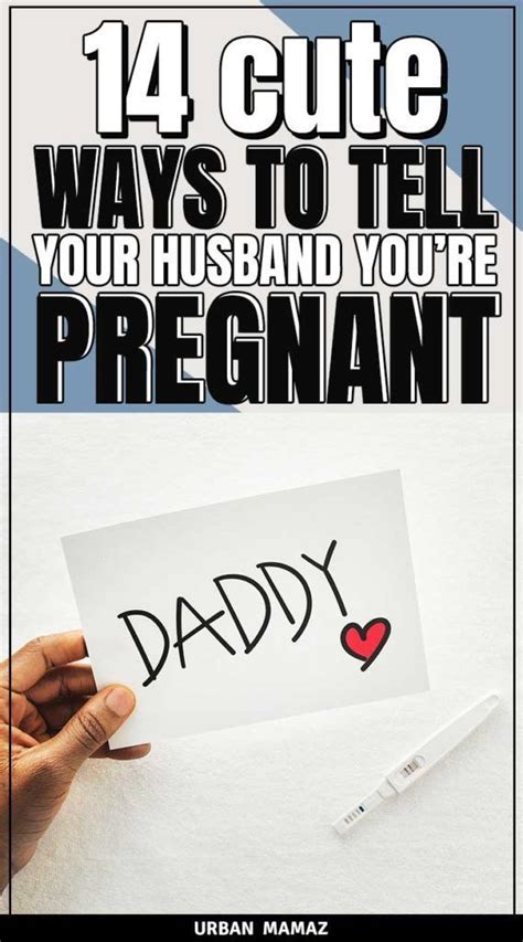 Pregnancy Announcement Ideas To Husband Artofit