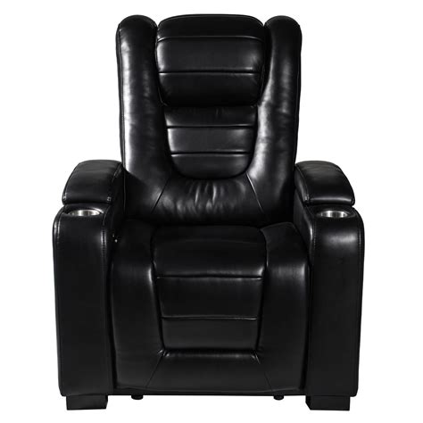 Myles Power Theater Recliner With Adjustable Headrest Assorted Colors