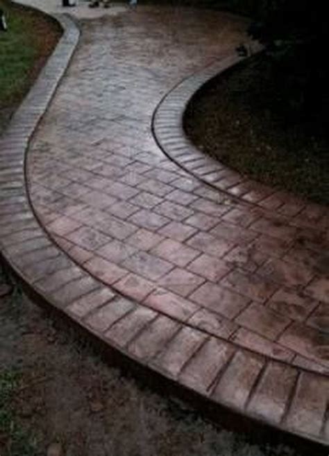 37 Superb Stamped Concrete Walkways Design Ideas For Your Home Vrogue