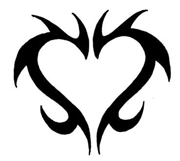 People love this kind of tattoo because it shows uniqueness. 20 Beautiful Tribal Heart Tattoos