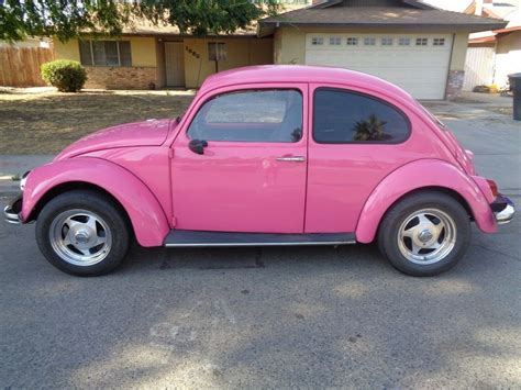 1970 Pretty Pink Volkswagen Beetle Classic California Style Cute