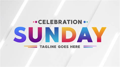Meet the first graphic design software built for churches. Celebration Sunday | Church Media Drop