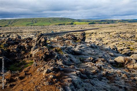 Eldhraun Lava Field On The South Coast Of Iceland Stock Photo Adobe Stock