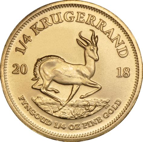 All gold eagles are guaranteed by the united states government. 2018 Quarter Ounce Krugerrand Gold Coin - $371