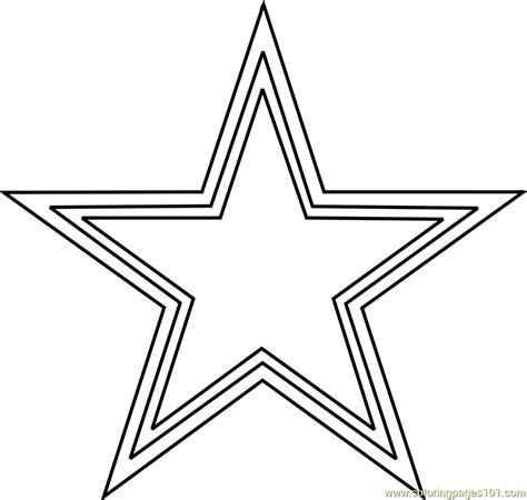 Cowboy coloring (coloring printed 2453 times). Dallas Cowboys Logo Coloring Page - Free NFL Coloring ...