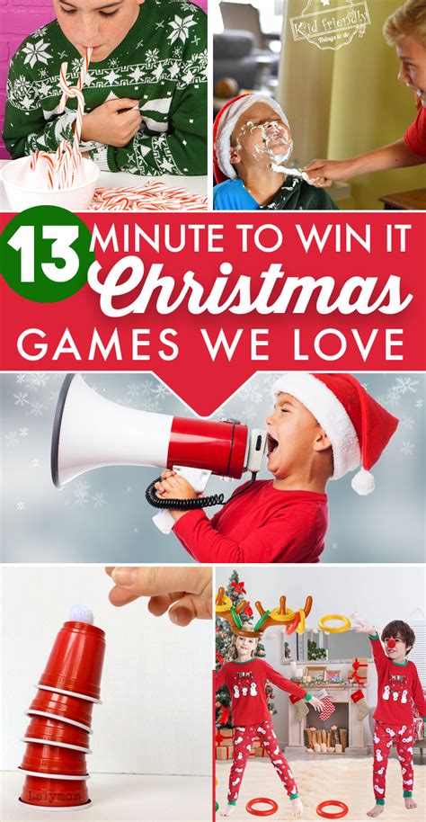 13 Best Christmas Minute To Win It Games Love And Marriage