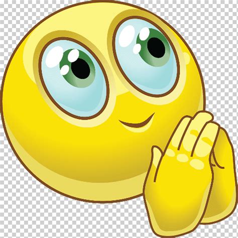 Emoji Orando Emoji Orando Las Manos Emoticon De Smiley De Oración