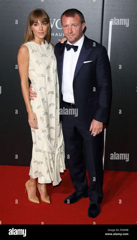 London Uk 6th October 2015 Jacqui Ainsley And Guy Ritchie At Bfi