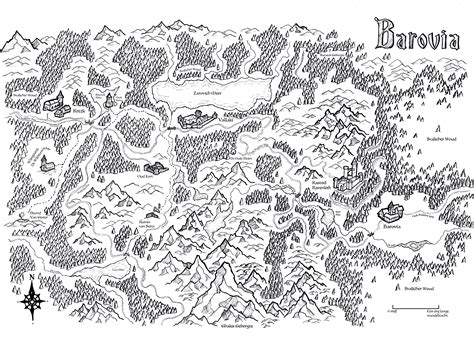 Dutch Map Of Barovia Without Major Spoilers Curseofstrahd
