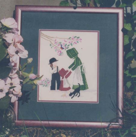 Grandma kringles cross stitch patterns. Grandma Will Help - Counted Cross Stitch Pattern