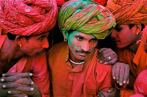 Steve Mccurry Holi Festival Rajasthan India For Sale At 1stdibs
