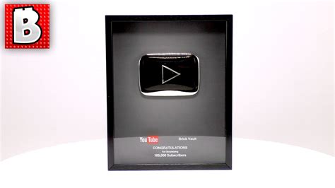 The silver play button is the first play button reward given to youtubers with 100,000 subscribers. Silver Play Button Arrived!!! 100k Subscribers YouTube ...