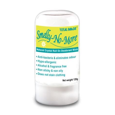 How often do you stand inside a train and feel disgusted with the bad smell of people around you? Smelly No More Deodorant Stick 120g - Alpro Pharmacy