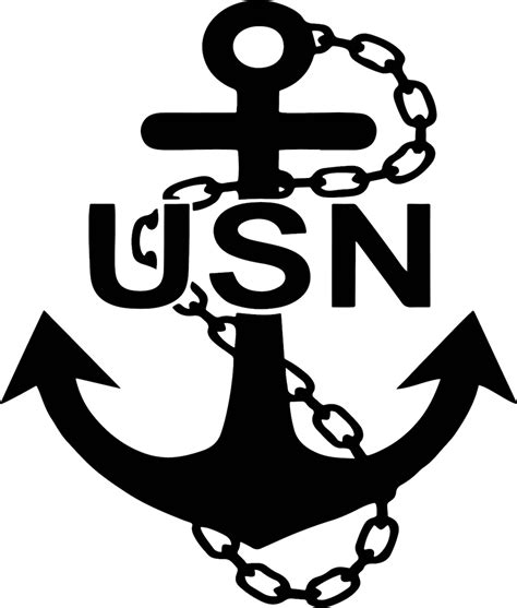 Us Navy Anchor Svgpngjpegepsdxfaipdf Etsy