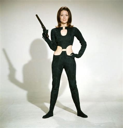 Diana Rigg As Emma Peel In The Terrific 1960s British Tv Show The Avengers Emma Peel The