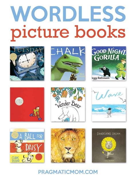 Best Books For Kids Wordless Picture Books