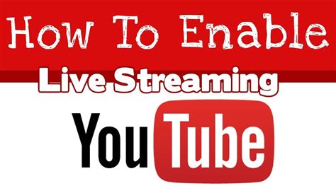 How To Enable Live Streaming On Youtube Channel 2021 Youtube