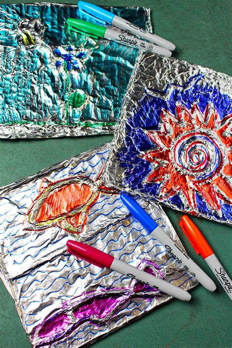 Discover Aluminum Foil Embossing Art Welcome To Nanas