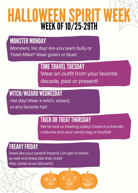 Pin By Ashley Morris On Aa 3s Fall And Halloween In 2022 Spirit Week Themes School Spirit