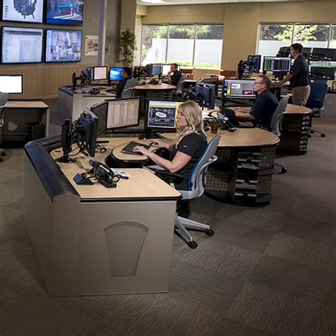 911 Command Console Dispatch Furniture Security Desk Eaton