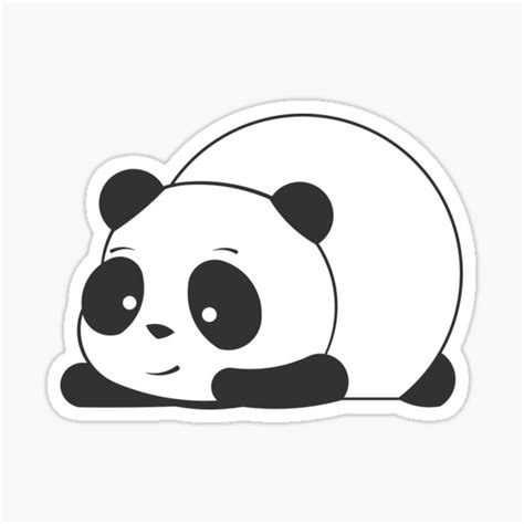 Panda Sticker For Sale By Tabemisa Redbubble