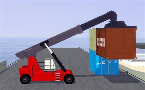 Simming In Magnificent Style Stacker And Container
