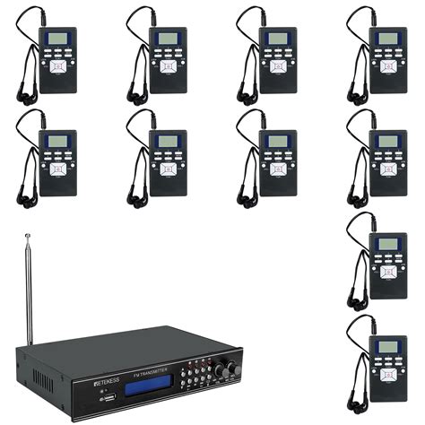 Buy Retekess Fm Broadcast Transmitter Long Range With Pr13 Portable