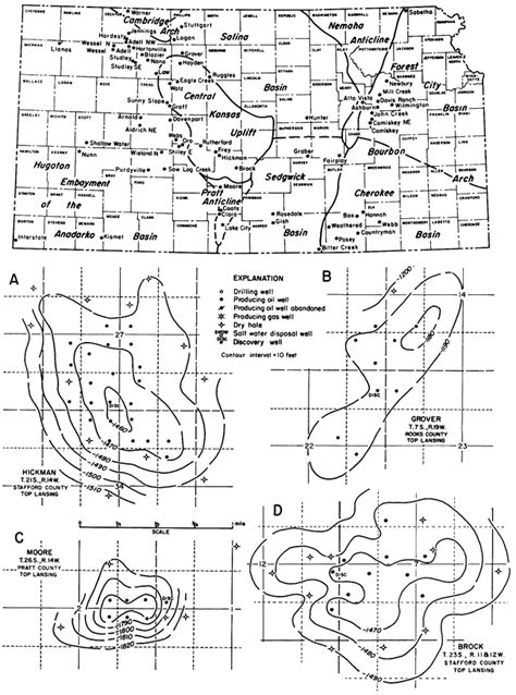 Kgs Geologic History Of Kansas Structural Patterns