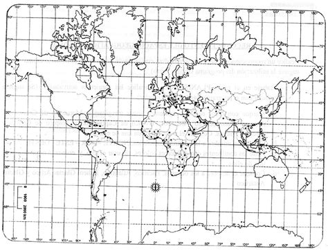 GeografÍa Mundial Planisferios Mudo Para Completar