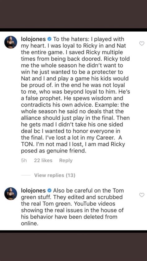 Lolo Talks About Ricky Bigbrother
