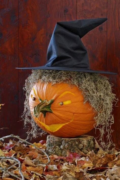 Witch Pumpkin Funny Pumpkin Carvings Pumkin Carving Amazing Pumpkin