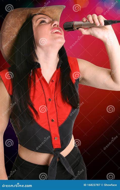 Country Western Singer Performer Stock Image Image Of Audio Ballad