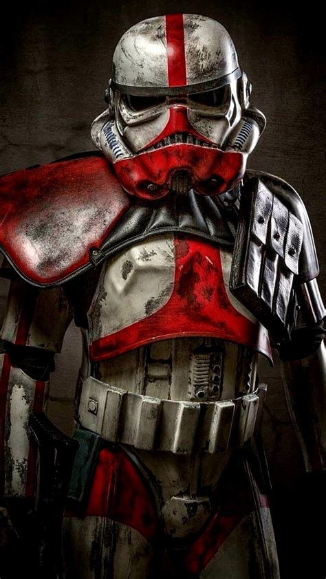 La Galerie Theatre Star Wars Red Stormtrooper Wallpaper