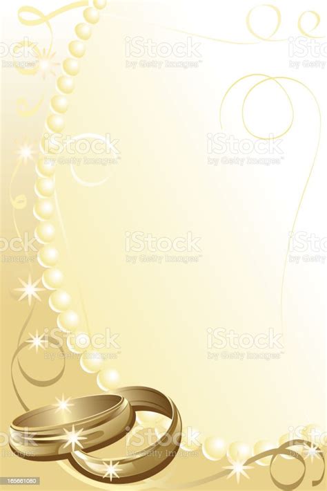 Beautiful Wedding Ringsbackground Stock Illustration Download Image