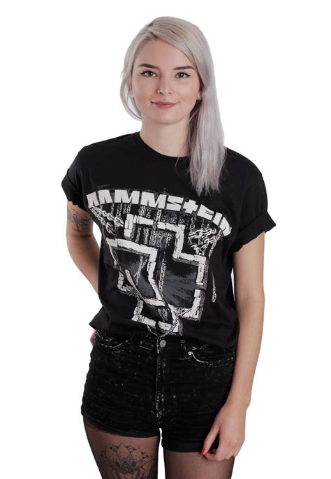 Rammstein In Ketten T Shirt Offici Le Rock Merchandise Webshop Impericon Nederland