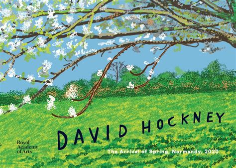 David Hockney The Arrival Of Spring Normandy 2020 — Pallant Bookshop