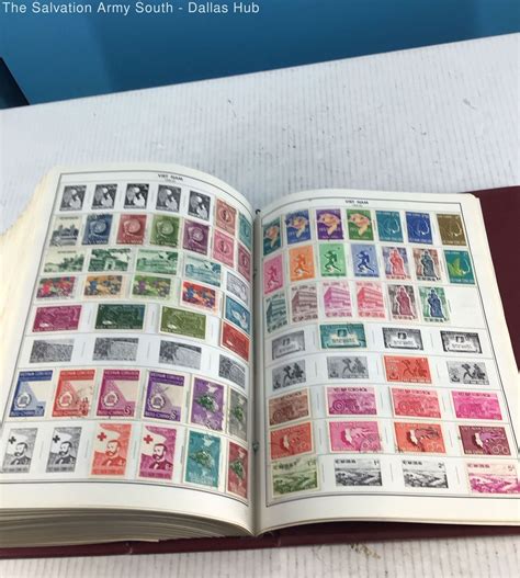 Citation Stamp Album He Harris World Stamps A Z With A Lot Of Stamps
