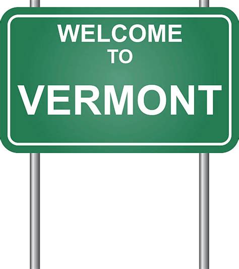 Welcome To Vermont Sign Stock Vectors Istock