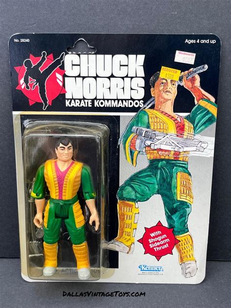 1986 Chuck Norris Karate Commandos Kimo Action Figure 1a 1