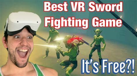 Best VR Sword Fighting Game Is Free - Quest 2 - Battle Talent VR