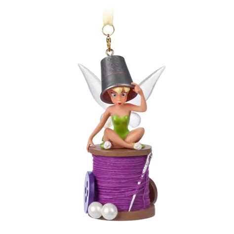 Tinker Bell Light Up Living Magic Sketchbook Ornament Peter Pan