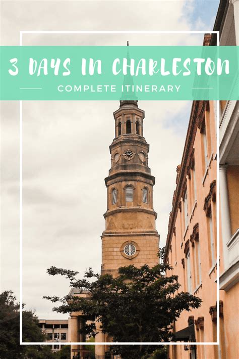 3 Days In Charleston The Perfect Long Weekend Itinerary