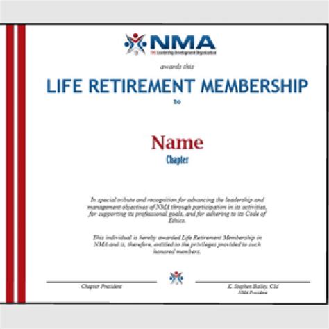 Navy Retirement Certificate Template