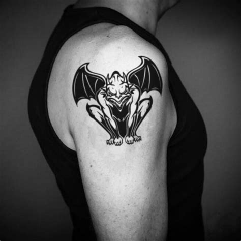 Gargoyle Temporary Tattoo Sticker Ohmytat