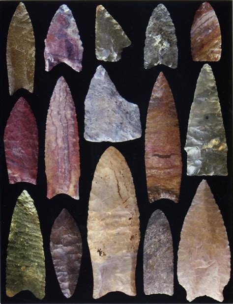 Oklahoma Paleo Indian Artifacts Native American Tools Native