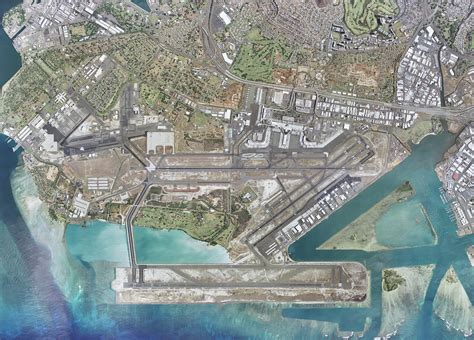 Honolulu International Airport Aerial View National Air And Space Museum
