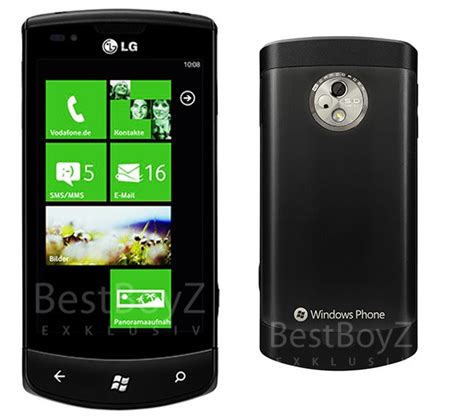 Lg E900 Primeras Fotos Oficiales Con Windows Phone 7